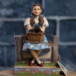 Jim Shore The Wizard Of Oz Dorothy & Toto "I Keep Forgetting I'm Not in Kansas"